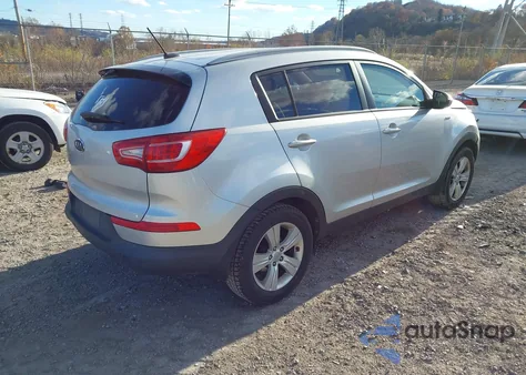 2012 Kia Sportage Lx из США, поврежденный, VIN KNDPBCA24C7219355